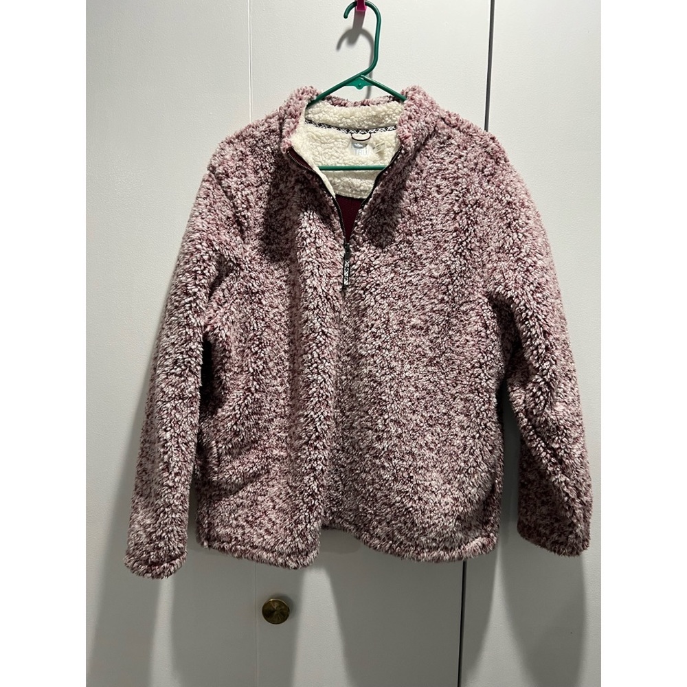 Burgundy Sherpa
